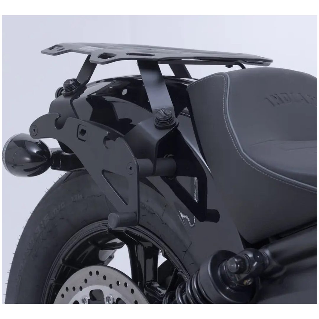 Sidohållare LH1 Svart Pulverlackerad SW-MOTECH – bild 2