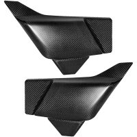 Sidokåpa Kolfiber Svart Blank SADDLEMEN