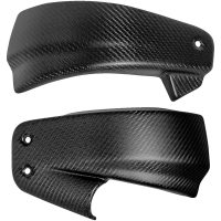Sidokåpa Kolfiber Svart Blank SADDLEMEN