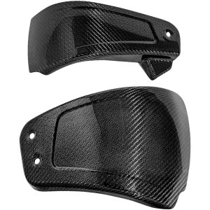 Sidokåpa Kolfiber Svart Blank SADDLEMEN