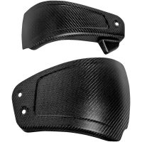 Sidokåpa Kolfiber Svart Blank SADDLEMEN
