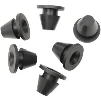 Sidokåpsgenomföring Svart 6-pack DRAG SPECIALTIES