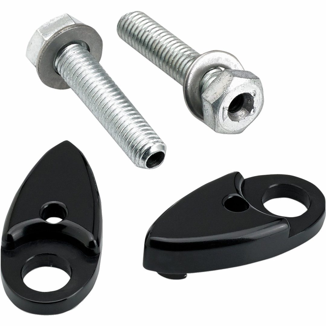 Sidoljusfäste Adapterplattor Svart JOKER MACHINE Adapter