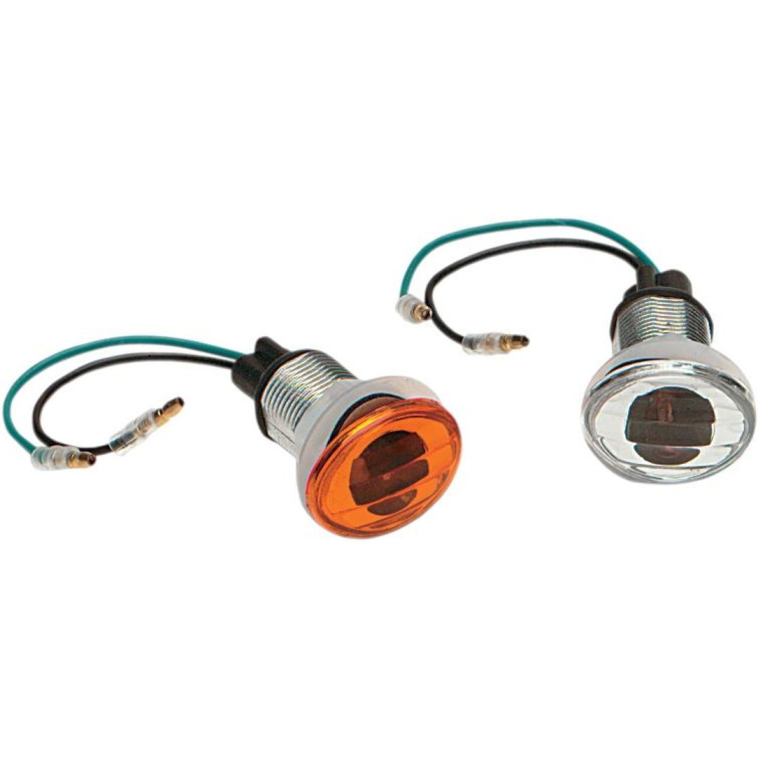 Sidomarkeringsljus Flat Oval Klart K&S Technologies MRKR LGHT FLAT OV MIN CLR