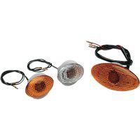 Sidomarkeringsljus Flat Oval Klart K&S Technologies