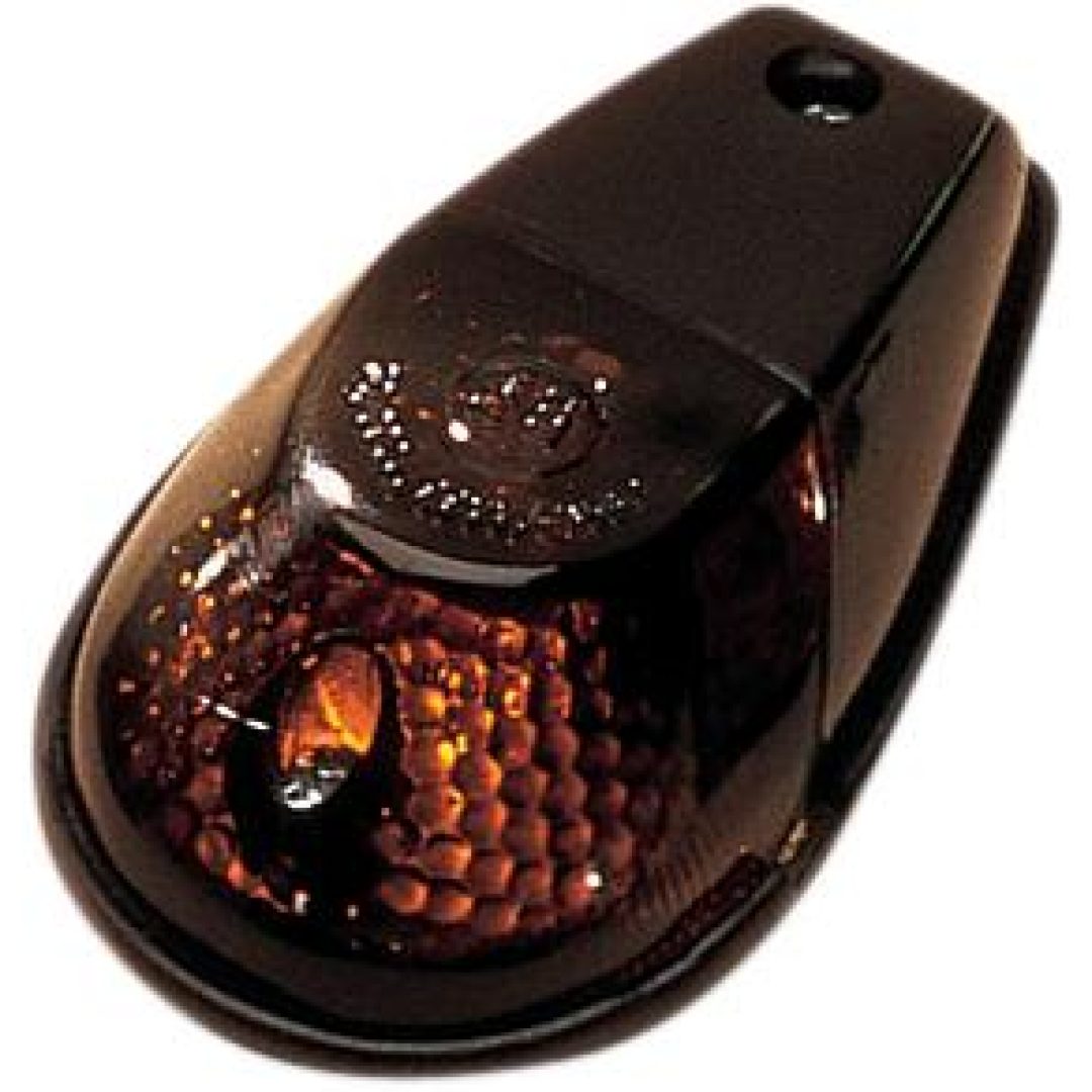 Sidomarkeringsljus Flush Mount Rökfärgad/Svart K&S Technologies MRKR LGHT FLSHMNT BK SMK