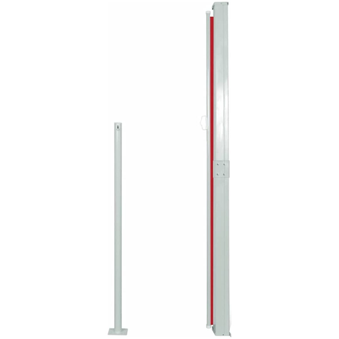 Sidomarkis för uteplats röd vidaXL 160 x 300 cm – bild 3