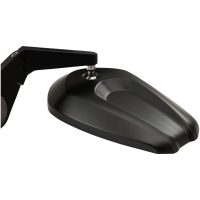 Sidospegel Bar End Svart Aluminium DAYTONA