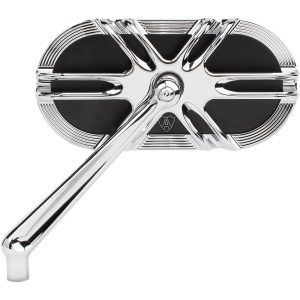 Sidospegel Caged Series Krom/Glanssvart Aluminium ARLEN NESS