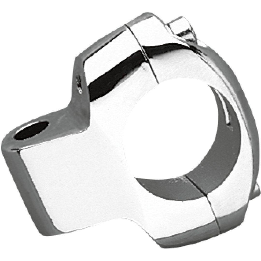 Sidospegel Miller's Mirror Clamp Krom/Grå DRAG SPECIALTIES 1" (2.54cm) I.D. – bild 3