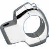 Sidospegel Miller's Mirror Clamp Krom/Grå DRAG SPECIALTIES 1" (2.54cm) I.D. – miniatyr 1