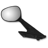 Sidospegel Mirror Replacement Svart EMGO