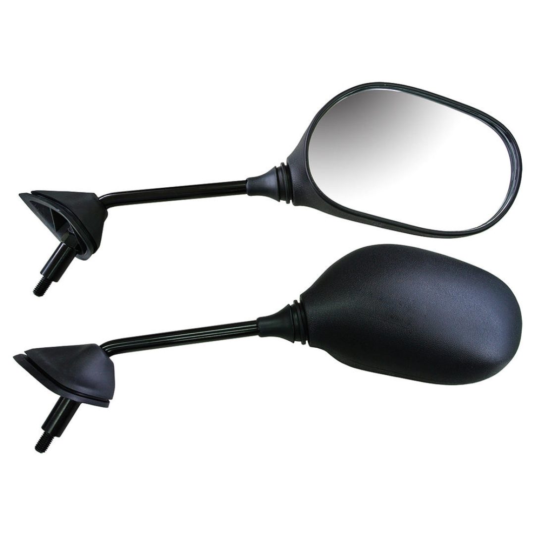 Sidospegel Mirror Replacement Svart EMGO Spegel