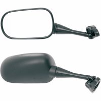 Sidospegel Oem Ersättning Svart/Matt Aluminium PARTS UNLIMITED