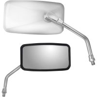 Sidospegel Rektangulär Rostfritt Stål Silver/Krom PARTS UNLIMITED