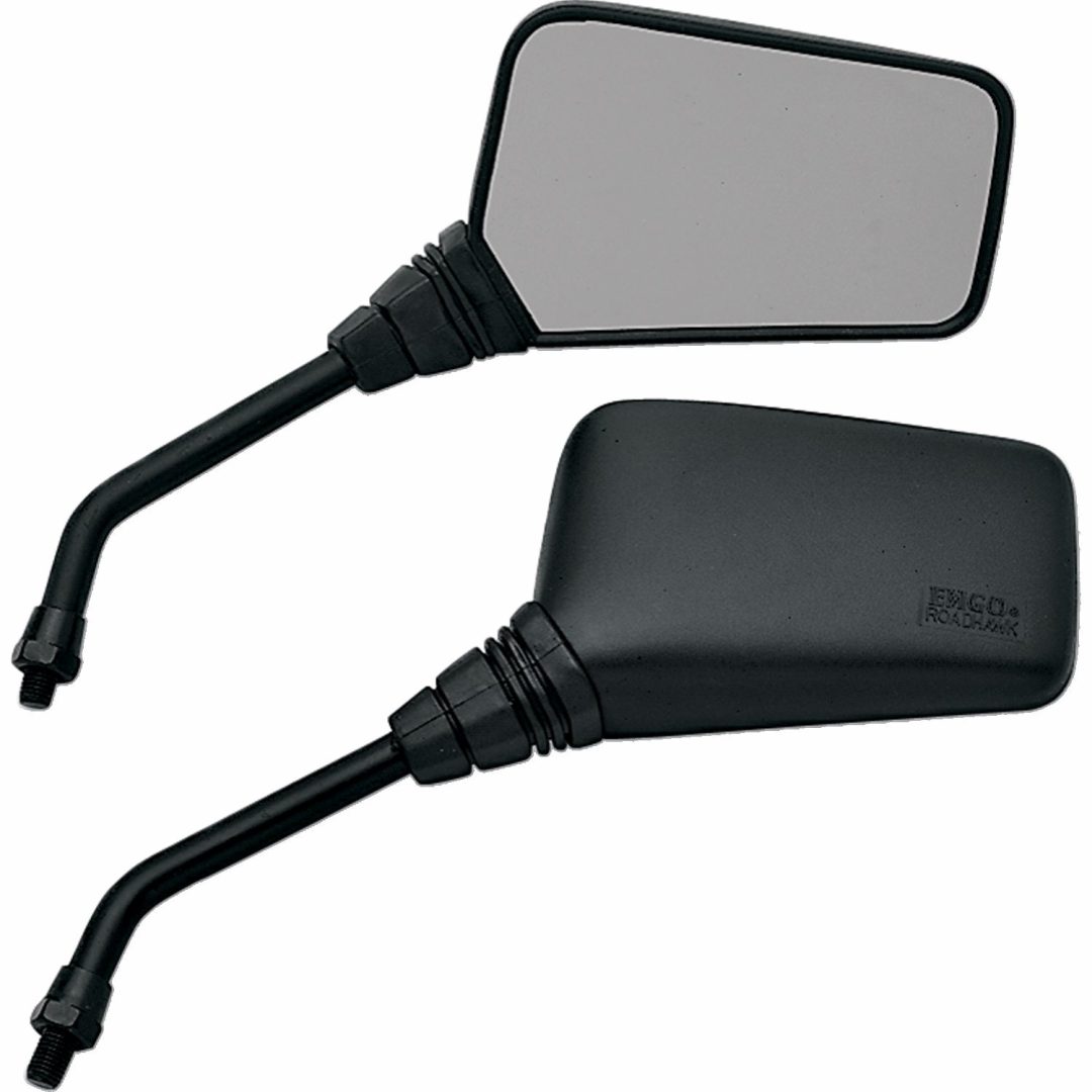 Sidospegel Roadhawk Svart Aluminium EMGO Spegel