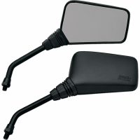 Sidospegel Roadhawk Svart Aluminium EMGO