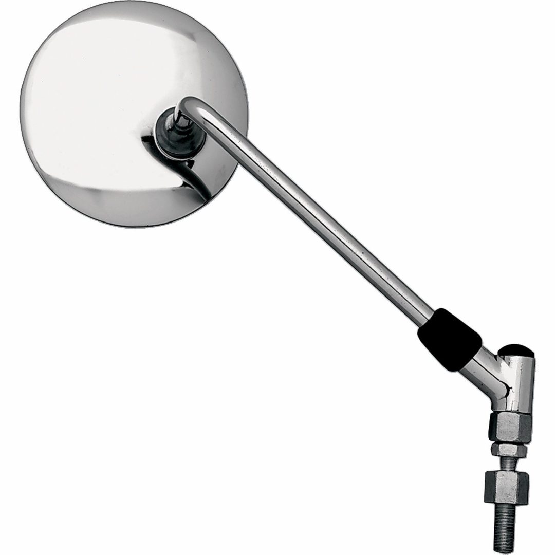 Sidospegel Universal Euro Silver/Krom Aluminium EMGO Spegel