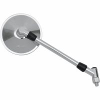 Sidospegel Universal Krom/Silver Aluminium PARTS UNLIMITED