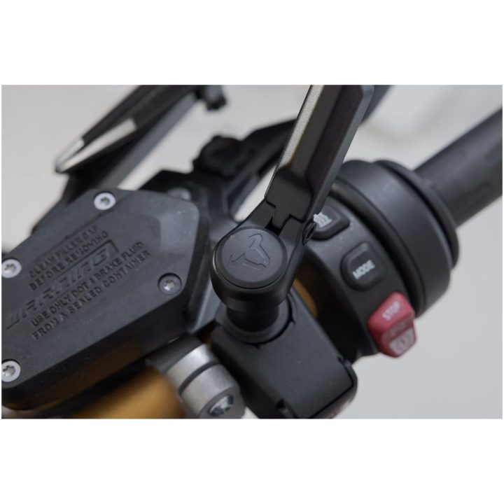 Sidospegelset Sport Svart Aluminium SW-MOTECH Spegel – bild 7