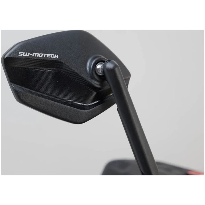 Sidospegelset Sport Svart Aluminium SW-MOTECH Spegel – bild 2