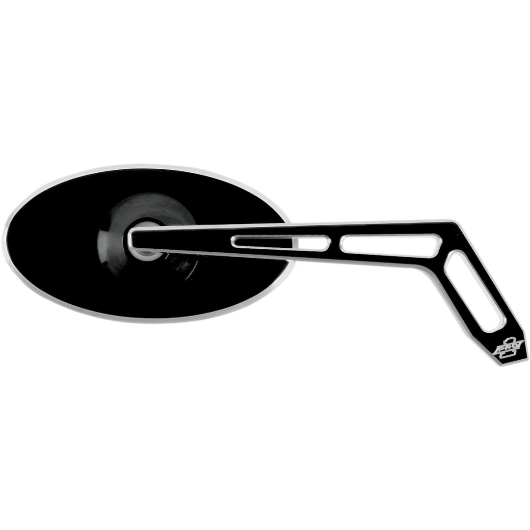 Sidospeglar Billet Aluminium Svart PRO-ONE PERF.MFG. Spegel – bild 2