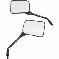 Sidospeglar Universal Mattsvart Aluminium EMGO