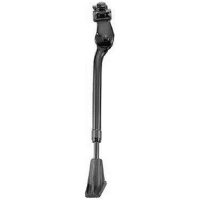 SIDOSTÖD SVART ALUMINIUM JUSTERBAR 24"-28", BRED FOT