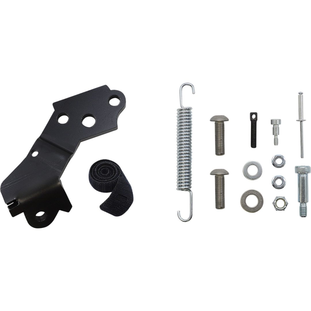 Sidostöd Svart Anodiserad Aluminium MOOSE OFFROAD HARD-PARTS – bild 2