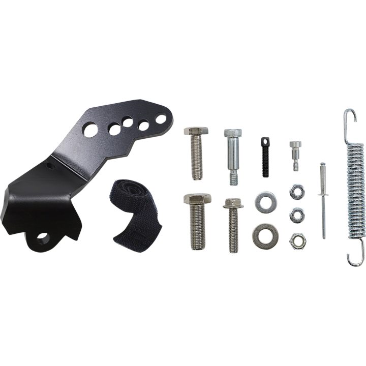 Sidostöd Svart Anodiserad Aluminium MOOSE OFFROAD HARD-PARTS – bild 2
