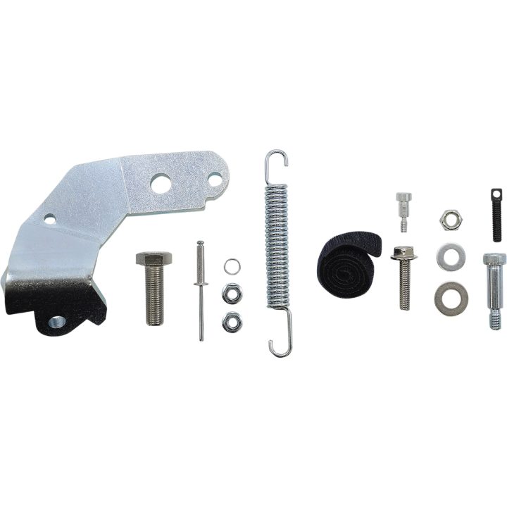 Sidostöd Svart Anodiserad Aluminium MOOSE OFFROAD HARD-PARTS – bild 2