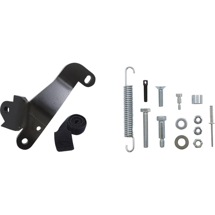 Sidostöd Svart Anodiserad Aluminium MOOSE OFFROAD HARD-PARTS – bild 2