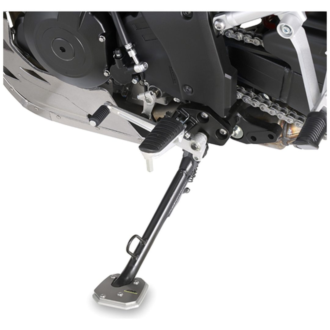 Sidostödsförlängare Anodiserad Aluminium Rostfritt Stål Givi DL 1000 V-Strom (2014)