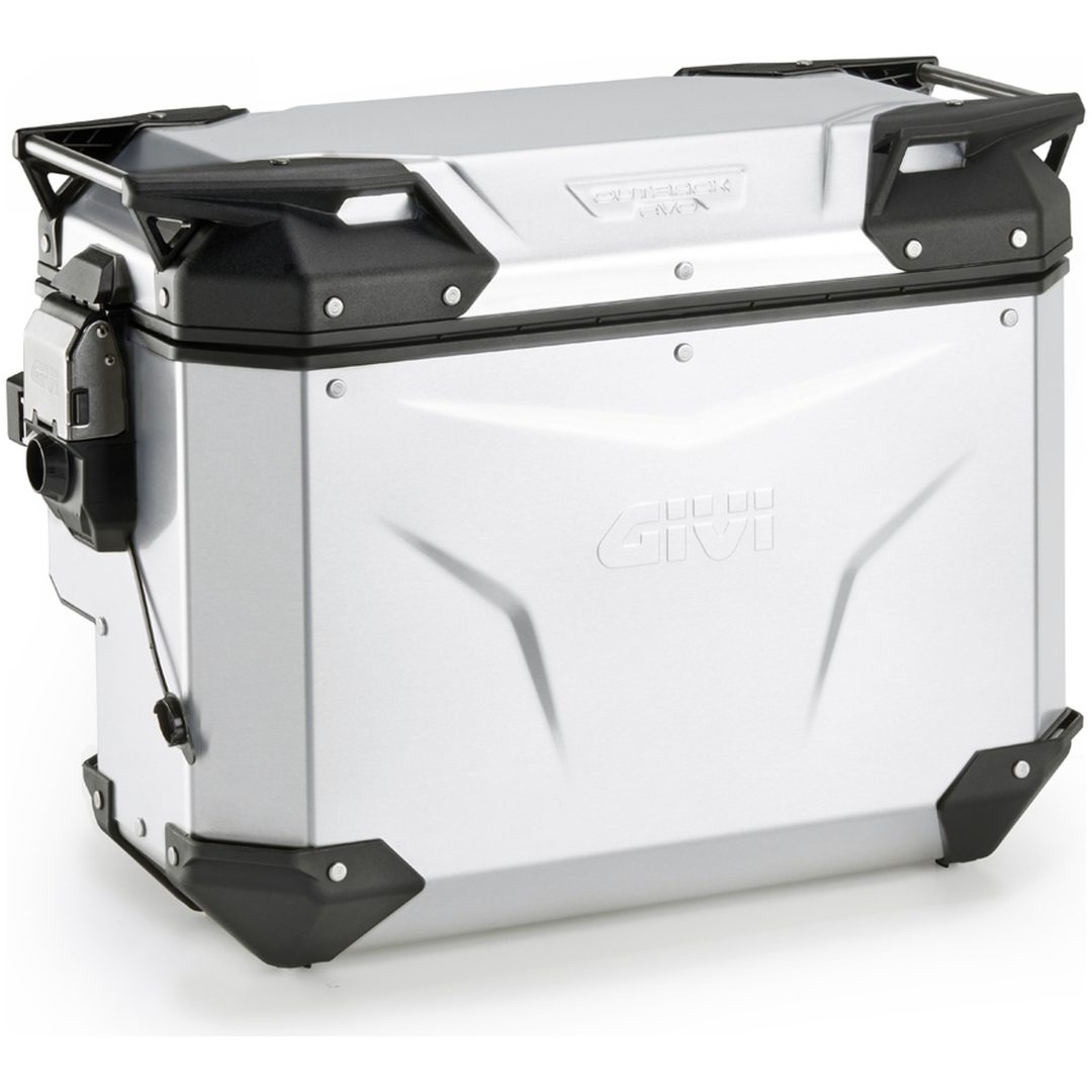 Sidoväska Trekker Outback EVO 40L Höger Anodiserad Aluminium Givi 40 liter