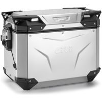 Sidoväska Trekker Outback EVO SMART 48 liter Höger Anodiserad Aluminium Givi