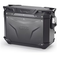 Sidoväska Trekker Outback EVO Vänster Svart Aluminium Givi
