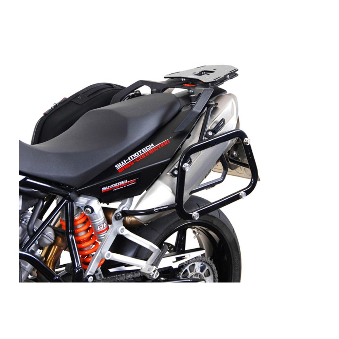 Sidoväskhållare Adapterkit Evo Svart SW-MOTECH Monteringskit – bild 2