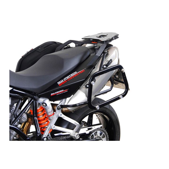 Sidoväskhållare Adapterkit Evo Svart SW-MOTECH Monteringskit – bild 2