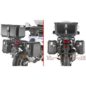 Sidoväskhållare PL ONE-FIT MONOKEY CAM-SIDE Givi