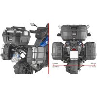 Sidoväskhållare PL ONE-FIT Monokey Givi
