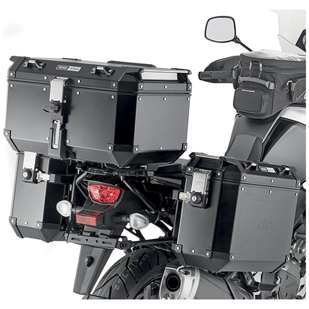 Sidoväskhållare PL ONE-FIT Trekker Outback MONOKEY CAM-SIDE Givi Trekker Outback MONOKEY® CAM-SIDE