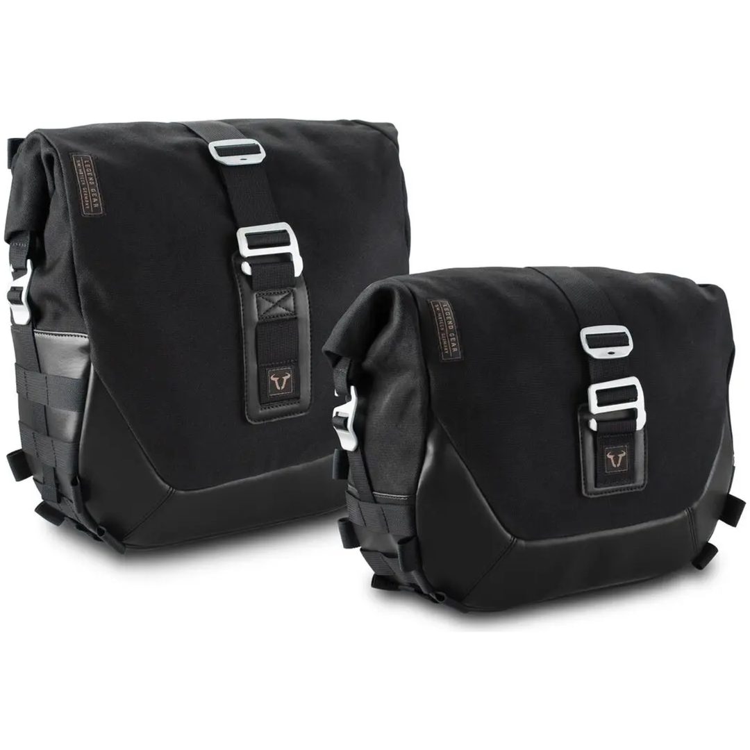 Sidoväskor Legend Gear LC1 & LC2 Black Edition Svart SW-MOTECH