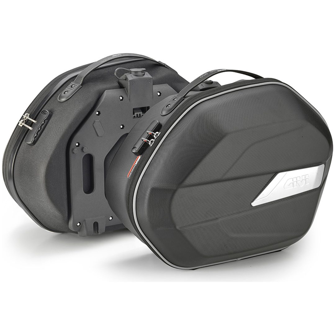 Sidoväskor Weightless MONOKEY 25L Svart Givi 25 liter per väska