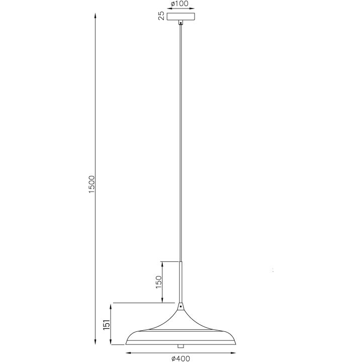 Sigma Taklampa, Vit ANETA HOME Vit – bild 6
