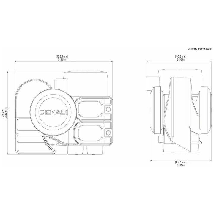 Signalhorn Dual-Tone DENALI – bild 3