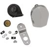 Signalhorn Electric Harley-Davidson Krom DRAG SPECIALTIES 110dB – miniatyr 1