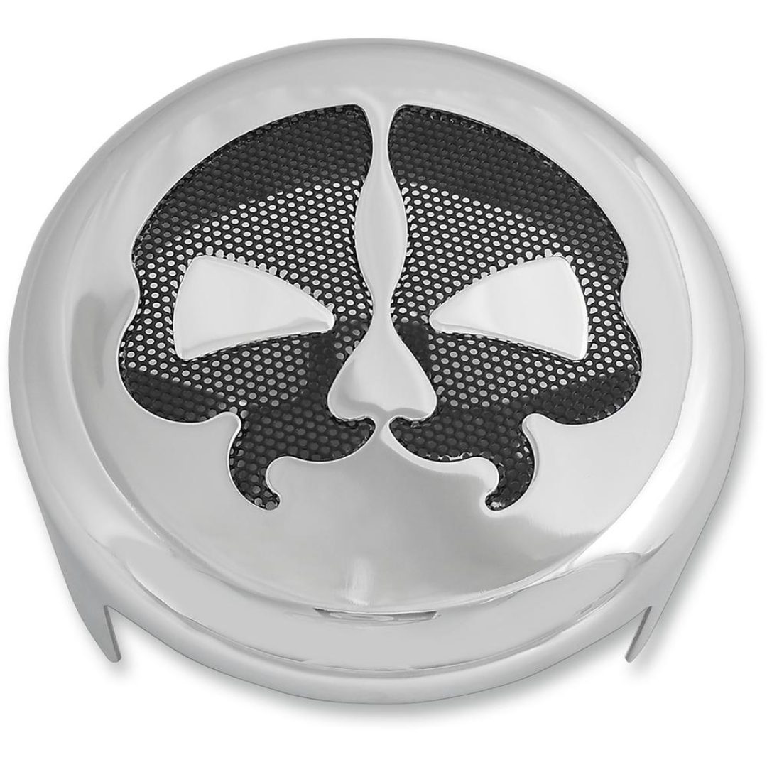 Signalhornskåpa Krom DRAG SPECIALTIES 11,5 cm Skull