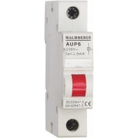 Signallampa, LED, Röd, 230V MALMBERGS