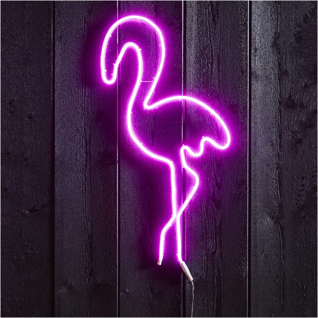 Siluett FlatNeonLED Silhouette Rösa Star Trading – bild 5