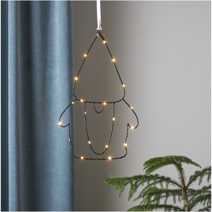 Siluett Santa Svart Star Trading – bild 7